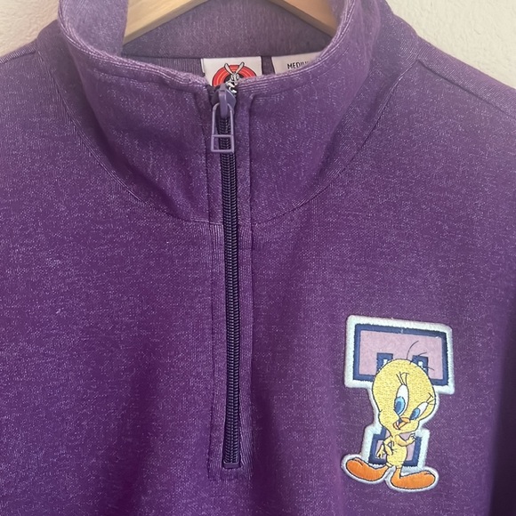 Tweety size M purple quarter zip - Picture 5 of 8